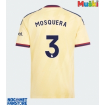 Arsenal Cristhian Mosquera #3 Rezervni Dres 2026-27 Kratak Rukav